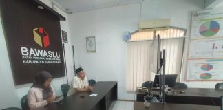 Pantau Pemilu 24 Jam, Bawaslu Pandeglang Siagakan Command Center