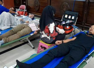 Pengadilan Negeri Pandeglang Gelar Donor Darah