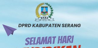 DPRD Kabupaten Serang Mengucapkan Selamat Hardiknas