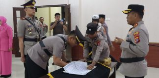 Kasatlantas Polres Pandeglang Resmi Berganti