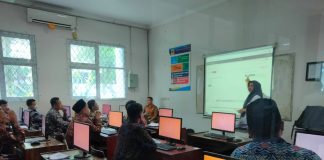 KPU Pandeglang Gelar Tes Tertulis CAT Bagi Calon PPK