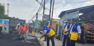 Respon Cepat Perbaiki Jalan, Pemkot Cilegon Melalui Dinas PUPR Meluncurkan Mantri Jalan