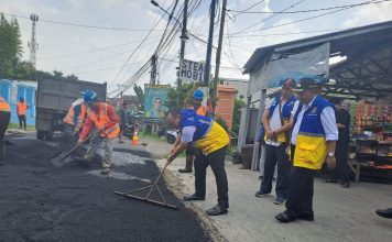 Respon Cepat Perbaiki Jalan, Pemkot Cilegon Melalui Dinas PUPR Meluncurkan Mantri Jalan