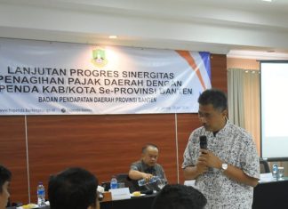 Optimalkan Pajak Daerah, Bapenda Provinsi Banten Tingkatkan Sinergi dengan Kabupaten Kota