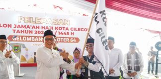 Lepas Jamaah Haji Kloter 64, Wali Kota Cilegon Ingatkan Jamaah untuk Menjaga Lisan Selama di Tanah Suci