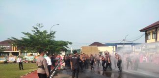 70 Personel Polres Serang Naik Pangkat
