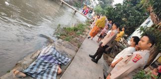 Diduga Terpeleset, Kakek Sukemi Ditemukan Mengambang di Sungai Gosara Ciruas