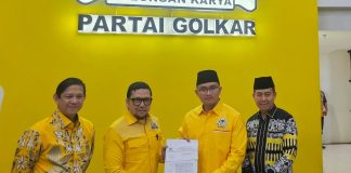 Andika-Nanang Resmi Diusung Golkar di Pilkada Kabupaten Serang