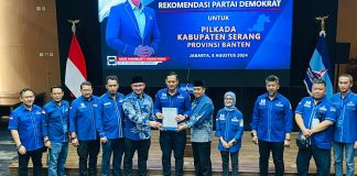 Demokrat Resmi Usung Andika-Nanang di Pilkada Kabupaten Serang