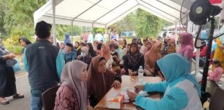 Ratusan Warga Pandeglang Antusias Ikuti Pengobatan Gratis Oleh RSUP Sitanala