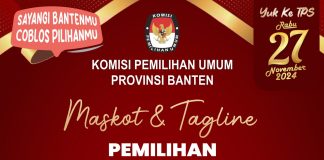 Maskot dan Tagline Pemilihan Gibernur dan Wakil Gubernur Provinsi Banten 2024