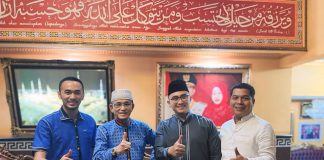 Kunjungi Mantan Bupati Taufik Nuriman, Andika Hazrumy: Beliau Mendoakan dan Mendukung
