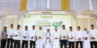 Hadirkan Ustadz Adi Hidayat, Ribuan Warga Hadiri Istighosah HUT ke-498 Kabupaten Serang