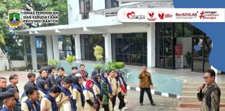 Plh Kabid Kebudayaan Dindikbud Provinsi Banten Lepas Rombongan Saba Budaya ke Kampung Seni Yudha Asri
