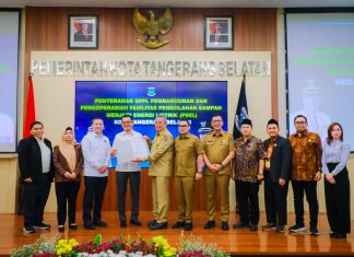 Kontrak PSEL Diserahkan, Pemkot Tangsel Pelopor Pengolah Sampah Jadi Listrik