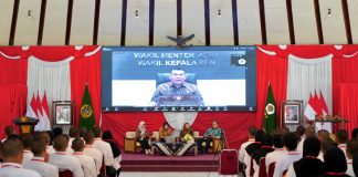 STPN Bentuk Karakter dan Kepemimpinan, Wamen Ossy Titip Tiga Nilai yang Perlu Dipedomani Taruna/i STPN