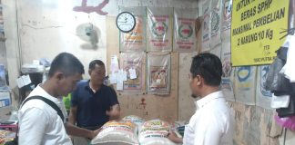 Polres Pandeglang Kawal Stabilitas Harga Beras di Pasar Tradisional