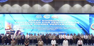Buka Rakor Pencegahan dan Penyelesaian Tindak Pidana Pertanahan, Menteri Nusron Ajak APH Pererat Kolaborasi Berantas Mafia Tanah