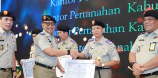 BPN Pandeglang Terima Penghargaan Dalam Rakerda Kanwil BPN Provinsi Banten Tahun 2026