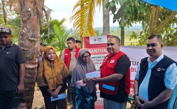 Salurkan Bantuan Tunai ke 169 KK, PMI Banten Jadi Penawar Lara di Aceh