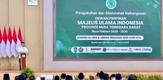 Hadiri Pengukuhan MUI NTB, Menteri Nusron Tekankan Prinsip Kebermanfaatan dalam Pengabdian