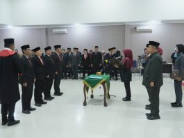 Sekda Tegaskan Proses Mutasi dan Pelantikan ASN Tetap Mengacu Ketentuan Peraturan Perundang-Undangan