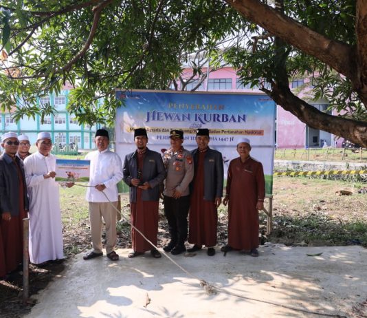 Semarak Idul Adha 1447 H, Menteri Nusron Salurkan Hewan Kurban ke Pondok Pesantren Attaqwa