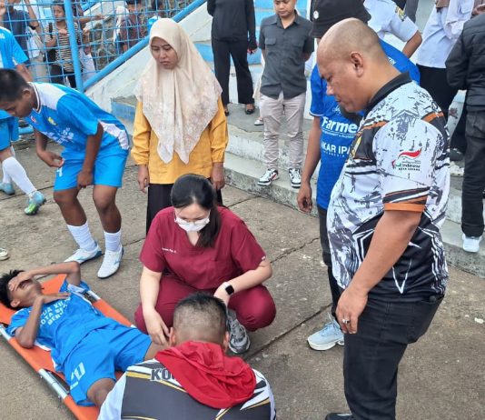 Sepak Bola Popda XII Banten, Kota Serang Akui Kekuatan Kota Tangerang