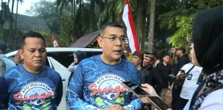 Hadiri Gerakan Nasional “AYO Muliakan Sungai”, Wamen Ossy : Memuliakan Sungai Berarti Memuliakan Negara