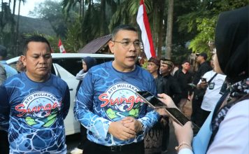 Hadiri Gerakan Nasional “AYO Muliakan Sungai”, Wamen Ossy : Memuliakan Sungai Berarti Memuliakan Negara