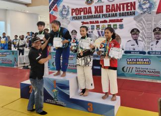 Judo Segel Dua Medali Perunggu di Popda XII Banten