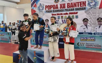 Judo Segel Dua Medali Perunggu di Popda XII Banten