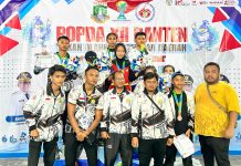 Raih 28 Medali Emas, Kota Serang Finish di Urutan 5 Popda XII Banten