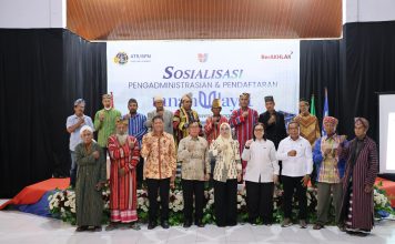 Sosialisasi Pengadministrasian dan Pendaftaran Tanah Ulayat, Bekali Masyarakat Hukum Adat Buton Selatan Soal Tahapan Sertipikasi
