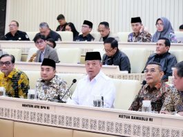 Menteri Nusron Laporkan Realisasi Anggaran Kementerian ATR/BPN Tahun 2025 kepada Komisi II DPR RI