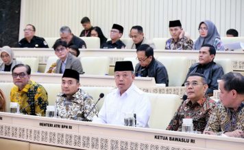 Menteri Nusron Laporkan Realisasi Anggaran Kementerian ATR/BPN Tahun 2025 kepada Komisi II DPR RI