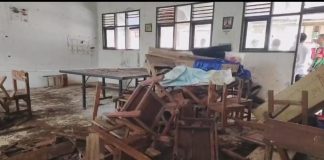 Miris, Tiga Ruang Kelas SDN Padahayu 2 Rusak Berat, Ganggu KBM
