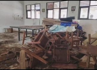 Miris, Tiga Ruang Kelas SDN Padahayu 2 Rusak Berat, Ganggu KBM