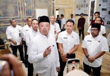 Menteri Nusron Tinjau Kantah Kabupaten Aceh Tamiang Pascabencana Hidrometeorologi Sumatera 2025