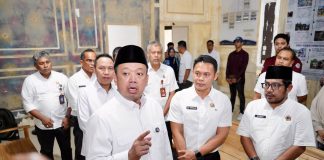 Menteri Nusron Tinjau Kantah Kabupaten Aceh Tamiang Pascabencana Hidrometeorologi Sumatera 2025