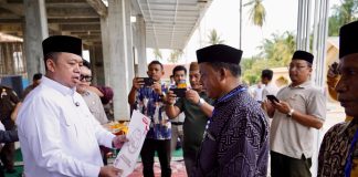 Menteri Nusron Serahkan Sertipikat Wakaf dan Bantuan dari MUI untuk Masjid Salman Alfarisi Aceh Tamiang