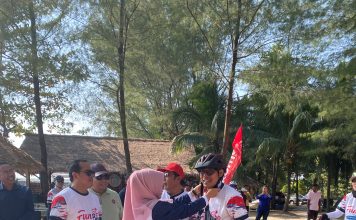 Komunitas Banten Selatan Gowes Ikut Meriahkan Ajang Fun Bike Tanjung Lesung 2026
