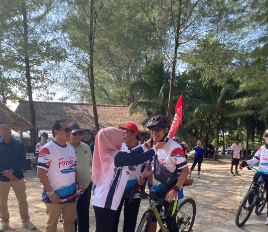 Komunitas Banten Selatan Gowes Ikut Meriahkan Ajang Fun Bike Tanjung Lesung 2026