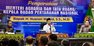 Menteri ATR/Kepala BPN: Transformasi Layanan Pertanahan Harus Berorientasi pada Kepuasan Masyarakat