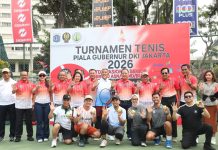 Bangun Soliditas Melalui Olahraga, Kementerian ATR/BPN Berpartisipasi dalam Turnamen Tenis Piala Gubernur DKI Jakarta 2026