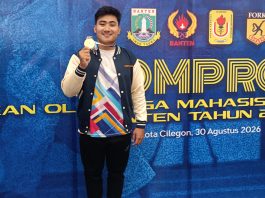 Nicky Herdiana Caesar Sumbang Emas Perdana Bagi Kontingen Unsera