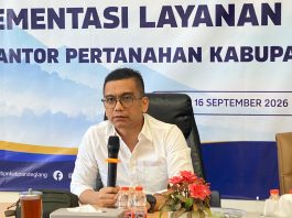 Tingkatkan Kualitas Layanan Pertanahan, Kantah Pandeglang Melaksanakan Sosialisasi Layanan PERINTIS 10 Hari Bersama PPAT/PPATS