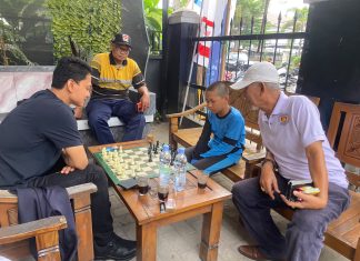 Pecatur Cilik Ikuti Turnamen Catur Open Porwan, Wabup Iing : Mentalnya Luar Biasa