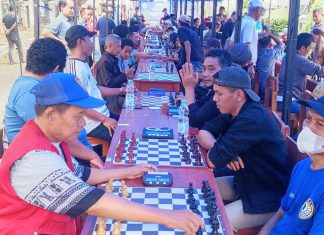 104 Peserta Meriahkan Open Turnamen Catur dalam Rangka HUT Porwan ke-5