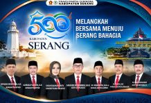 Fraksi Gerindra DPRD Kabupaten Serang Mengucapkan Selamat HUT Ke-500 Tahun Kabupaten Serang